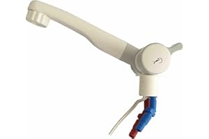 MARVIX Water Tap London Spray Jet Outlet 12V Micro switch Hot & Cold Mixer For Caravan Motorhome Campervan