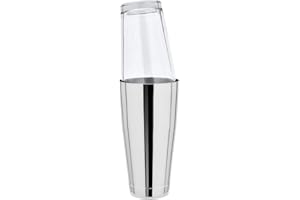 COCKTAIL Boston Shaker komplett mit Original Mixing Glas -Edelstahl - 28oz.=828 ml.
