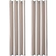 MRTREES Cortina Habitacion Opaca Termica 2 Piezas 140×245cm Cortinas Salon Moderno Aislantes Frío Calor Luz Cortinas Largas p