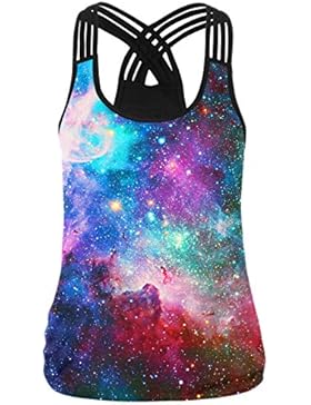 Leapparel Frauen Sport Schnell Trocknen Strappy Crisscross Zurück Tank Top Weste Shirt