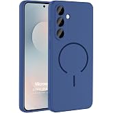 Microsonic Samsung Galaxy A14 i&ccedil;in Kılıf Zeno MagSafe Lacivert [Galaxy A14 ile Uyumlu Kılıf - Lacivert]