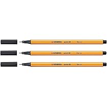 STABILO Lot De 12 Stylo-feutres Point 88, Largeur Du Tracé: 0,4 Mm, Violet