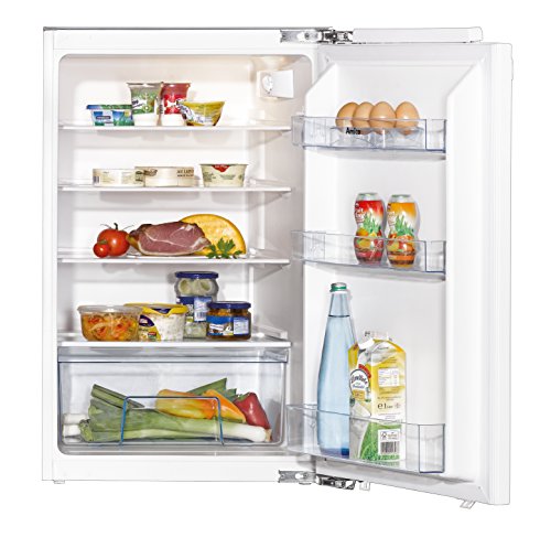 Amica EVKS 16182 Khlschrank / A++ / 87,5 cm Hhe / 95 kWh/Jahr / 142 L Khlteil / Antibakterielle Beschichtung / 3 Glasablagen Sicherheitsglas / wei