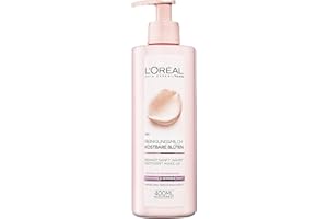 ‎L'OREAL PARIS L'Oréal Paris Reinigungsmilch für Frauen: entfernt Make-Up sanft und verleiht ein weiches Haut-Gefühl mit Rosen- und Jasminextrakten, Kostbare Blüten, 1x 400ml