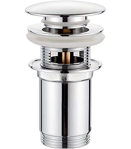 Valvola Click Clack Tappo Scarico Lavandino Universale Pop Up - Foto 8