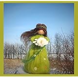 Frühlingsfee für den Jahreszeitentisch, Filzfigur