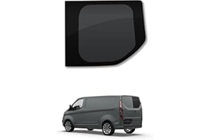 VAN DEMON Van Rear Door Windows Designed for Ford Transit Custom (2013-2023) - Camper Conversion Safety Tempered Privacy Glass Window