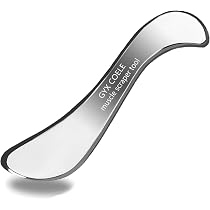 Foot Rocker Per Allungamento Polpacci E Tendine D'Achille - Attrezzo Antiscivolo In ABS, Blu, 27x10x13 Cm