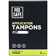 Pee Safe Applicator Tampons For Heavy flow 8 Pieces | Easy to use | Leak Proof | Ultra Soft & Comfortable | Highly Absorbent | BPA Free | FDA Approved
