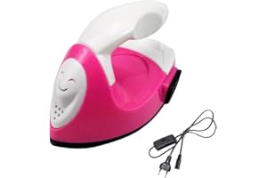 SUNAOMNI Mini Fer Électrique De Voyage En Fer À Repasser Avec Accessoires De Base De Charge Pour Enfants