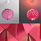 Pink Harlekin, Lampe Leuchte Lampenschirm Pendelleuchte Pendellampe Hängeleuchte Hängelampe Papierleuchte Papierlampe Reispapierlampe Designerlampe Wohnzimmerlampe Schlafzimmerlampe Deckenlampe