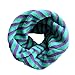 Tonsee® Kid Scarf Colors Stitching O-ring Knit Woolen Baby Scarf Neck Warm Scarves (Green)