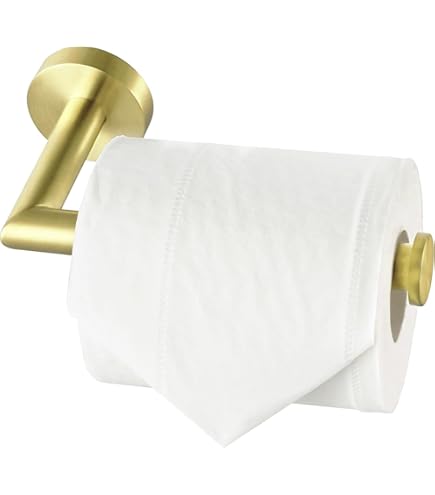 IVY Porte-rouleau De Papier Toilette - Double - Or Mat Brossé PVD - 6500454