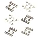 Produktbild UEETEK 60pcs Spring Clips Treibstoff Schlauch Linie Wasserpfeife Air Tube Klemmen Befestigungen