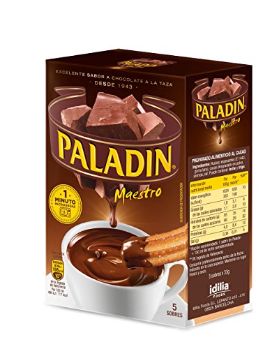 Paladin - Chocolate en Sobres, 33 g, 5 sobres