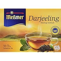 Meßmer Darjeeling 50 TB, 2er Pack (2 x 87,5 g Packung)