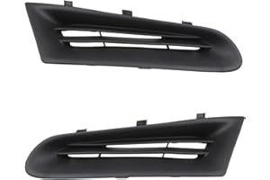 MangWany Grilles de calandre pare-chocs compatible avec Renault Clio 3 III 2005-2009 7701208684 (droite et gauche)