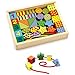 Wooden Lacing Blocks Set