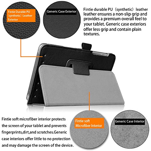 Fintie Acer Iconia Tab 8 A1-840 FHD Hülle – Hochwertige Kunstleder Slim Fit Stand Case Cover Schutzhülle Tasche Etui für Acer Iconia A1-840 FHD (8 Zoll) Tablet, Lila - 4