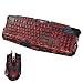 Produktbild LED Gaming Wire 2.4G Tastatur und Maus Set für Computer Multimedia Gamer
