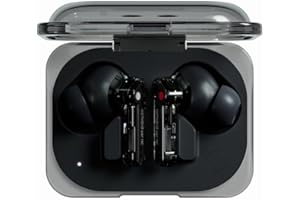 Nothing Ear (a) kopfhörer kabellos Bluetooth mit ANC, Bass-Enhance-Algorithmus und bis zu 42,5 Stunden Wiedergabezeit - Schwarz