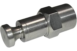 Croozer Achsmutterkupplung-3092019235 Silber 1 Size