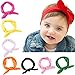 Trendyline® 8PCS Baby Girls Toddler Kid Bow Cute Headbands Turban Knot Rabbit Hairband Headwear