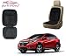 Auto Pearl - Premium Quality Car Wooden Bead Seat Cushion with Grey Velvet Border For - Honda BRV - Set of 2Pcs RS.899.00