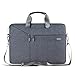 Produktbild WIWU Tablet Tasche, 12 Zoll Schultertasche, Wasserdichte Nylon Laptop Tasche Aktentasche für ipad Pro ipad air MacBook Air 11,6 / Pro Retina 12" Oxford Sleeve / Surface Pro 4 5 / Ultrabooks bis 12 Zoll Notebooks Hülle Tasche Bag Schutzhülle mit Schultergurt (Grau, 12 Zoll)
