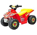 ✅Carga maxima: 20 kg Quad Bateria 6V Moto Eléctrica Infantil Niños 1.5 años Velocidad 2\'5 Km/h Carga Máx 20 Kg Cargador Incluido
