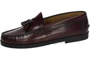 MADE IN SPAIN 213 Castellanos Burdeos NIÑO Zapatos MOCASÍN