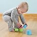 green sprouts Sprout Ware Stacking Cups made from Plants (one Size, Multi-colour, Pack of 6)