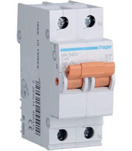 Interruptor Magnetotérmico Vivienda RX³ 1P+N  Neutro A La Derecha  32 A Curva C 6 Ka Legrand Legrand