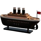 Titanic Tasarımlı LED Işıklı Aromaterapi Buhar Makinesi &ndash; 250 ml Su Kapasiteli Sessiz Ultrasonik Gemi Tipi Hava Nemlendirici