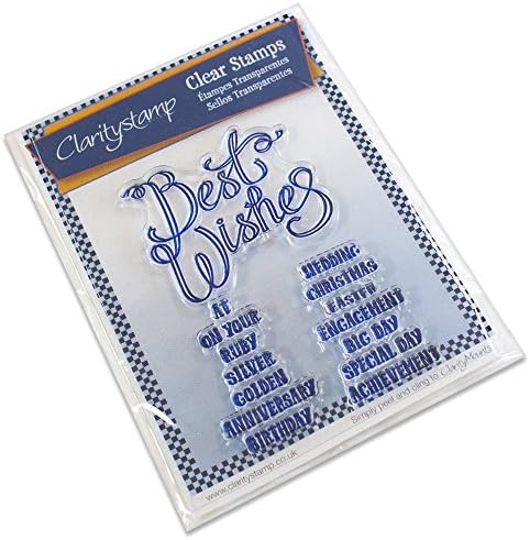 Best Wishes Ribbon - Unmounted Clear Stamp Set