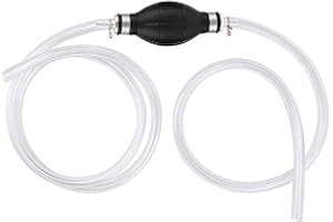 MIGIFTDY Ręczna pompka ręczna, uniwersalna ręczna pompa do przelewu paliwa, węży syfonowych PCW, do benzyny, płynu, wody