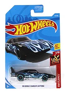 Hot Wheels 69 Dodge Charger Daytona HW Flames 1/10