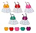 Sathiyas baby Girls Colorful Dresses - Pack of 5 sets (Multi 1 (TB04)) RS.499.00