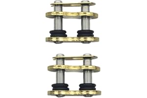 PRASKU 2x 520 520H Conector De Eslabón De Cadena De Tórico Para Dirt Bike Heavy Duty