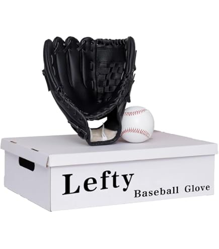 Gant De Baseball Adulte NIYATA 11,5 Pouces Gaucher - Cuir Premium, Confortable Et Durable Avec Sac
