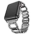 Produktbild Yallylunn Stahlband Mit Diamantbeschichtung Edelstahl Stylischem Design Guter Wasserdicht FüR Apple Watch Series 44Mm