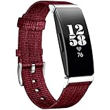 xue binghualoll Uhrenarmband, Nylon-Ersatz-Uhrenarmband-Armband für Fitbit Inspire/Inspire HR