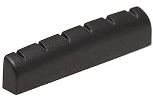 GRAPH TECH GUITAR LABS Ver Negro Tech Tusq XL PT-6114-00 1 23/32 Pulgada Tuerca Ranurada