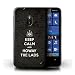 Produktbild Offiziell Newcastle United FC Hülle / Case für Nokia Lumia 620 / Howay Jungs Muster / NUFC Keep Calm Kollektion