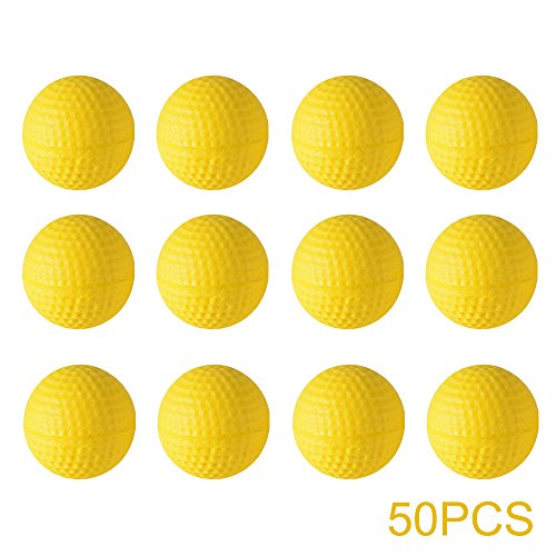 50pcs Rounds Refill Compatible Replace Bullet Balls Pack for Nerf Rival Apollo Zeus Children Kids Toy Gun