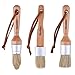 Produktbild Mudder 3 Stück Haushalt Lackiert Brush Set Kleine Wachsbürsten Eckbürsten Malerei Möbel Wohung Dekor Borstenbürsten