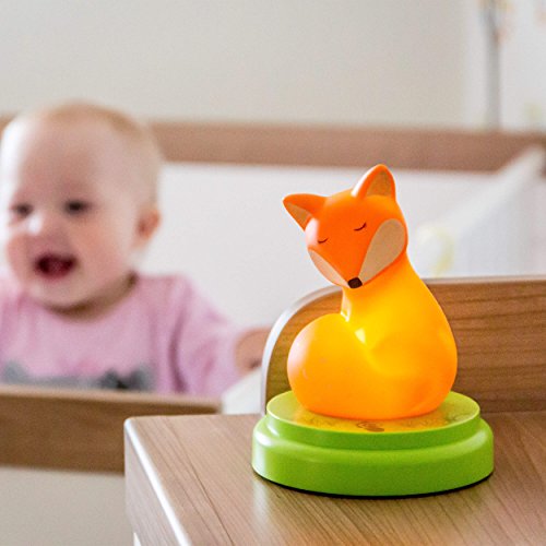 ANSMANN LED-Nachtlicht niedlicher Fuchs für Kinder/Babys Cartoon Orientierungslicht Einschlafhilfe autom. Abschaltung Touchsensor – Bestätigte Kindersicherheit, von jungen Eltern empfohlen - 6