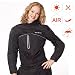 Produktbild Run Leichte Dünne Softshell Mesh Motorradjacke Motorrad Sommerjacke Damen Elegant - schwarz - 36