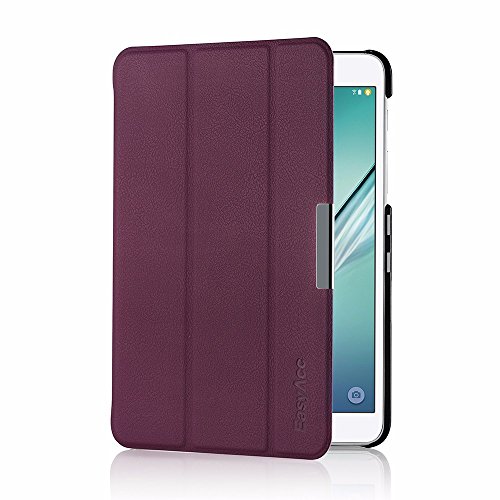 Samsung Galaxy Tab S2 8.0 Hülle, EasyAcc Ultra Dünn Case mit Standfunktion Auto Wake up Sleep PU Leder Hüllen für Samsung Galaxy Tab S2 T719/ T715N 20.31 cm (8 Zoll) Tablet-PC (Lila, Kunstleder)