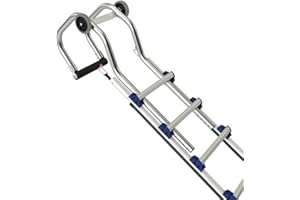 TUBESCA COMABI Tubesca - Pack Echelles de toit pas 390 mm Long. 6300 mm avec 1 crochet de faîtage - EVOKLIP